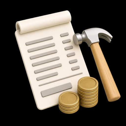 Handyman Price List Template