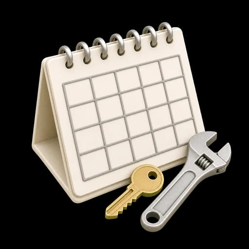 Property Maintenance Schedule Template